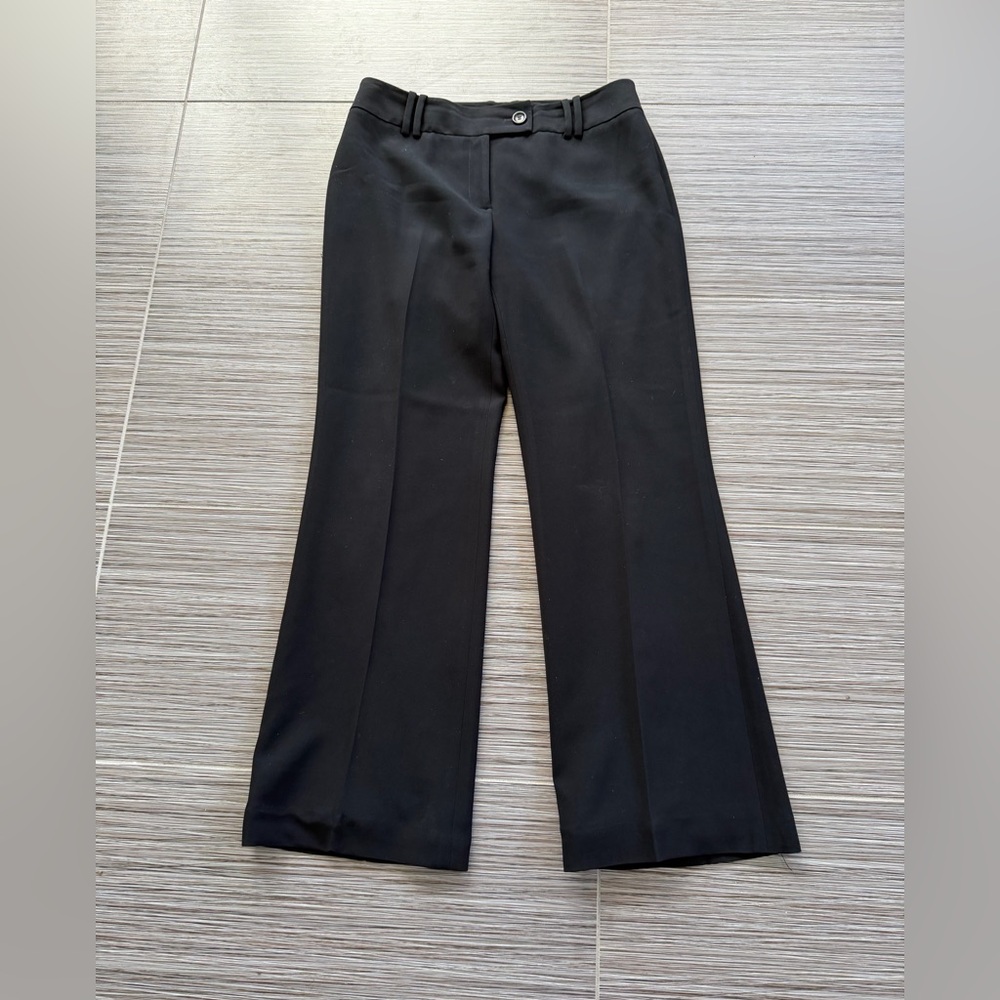 Ann Taylor black lined pants size 6